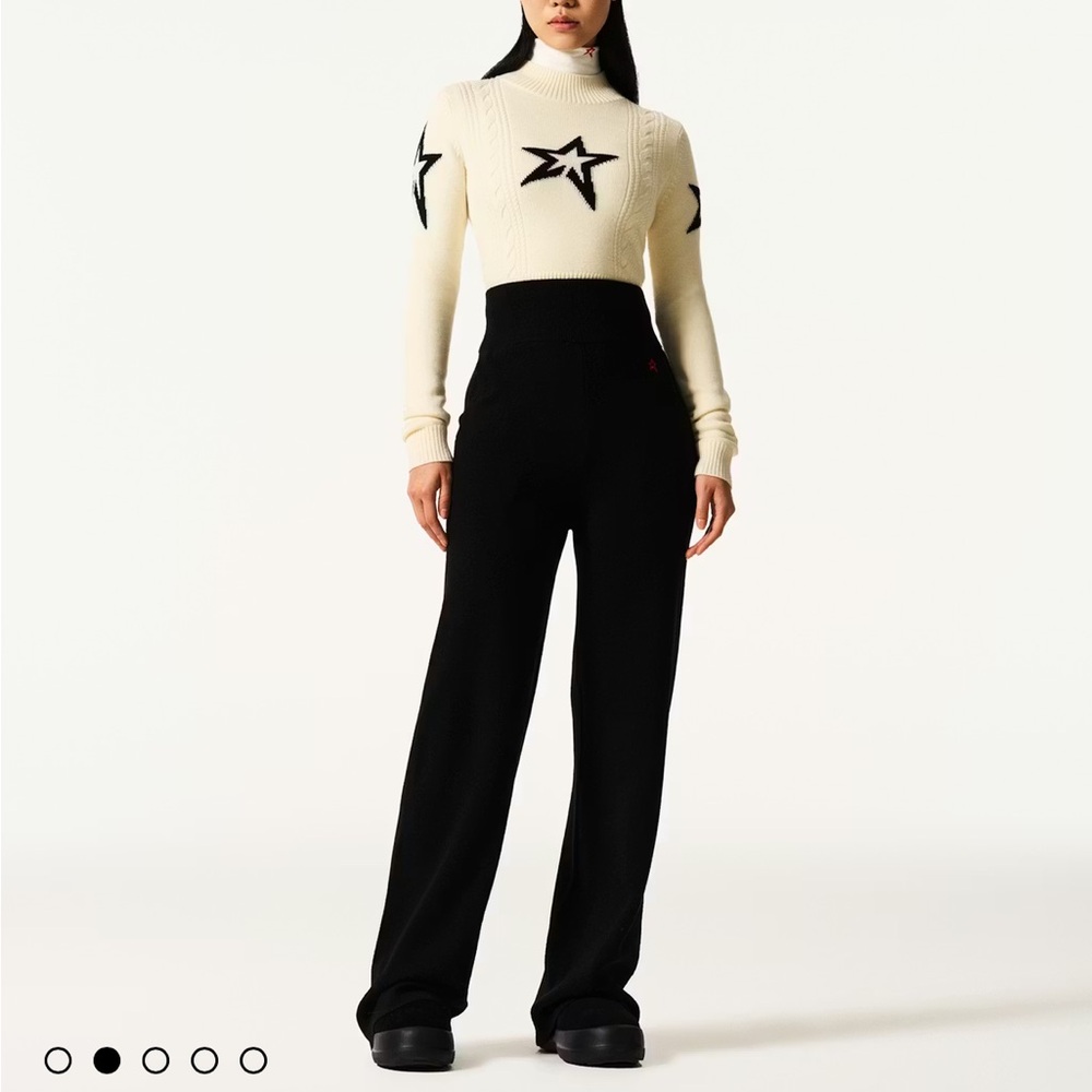 Perfect Moment Chalet Merino Wool Knit Pants